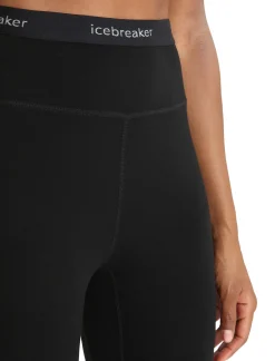 Fashion Icebreaker 300 Merinofine™ Merino Thermo-Leggings Damen Black