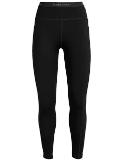 Fashion Icebreaker 300 Merinofine™ Merino Thermo-Leggings Damen Black