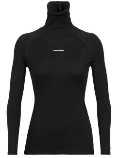 Shop Icebreaker 300 Merinofine™ Rollkragenpullover Damen Black