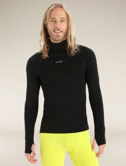 Sale Icebreaker 300 Merinofine™ Rollkragenpullover Herren Black