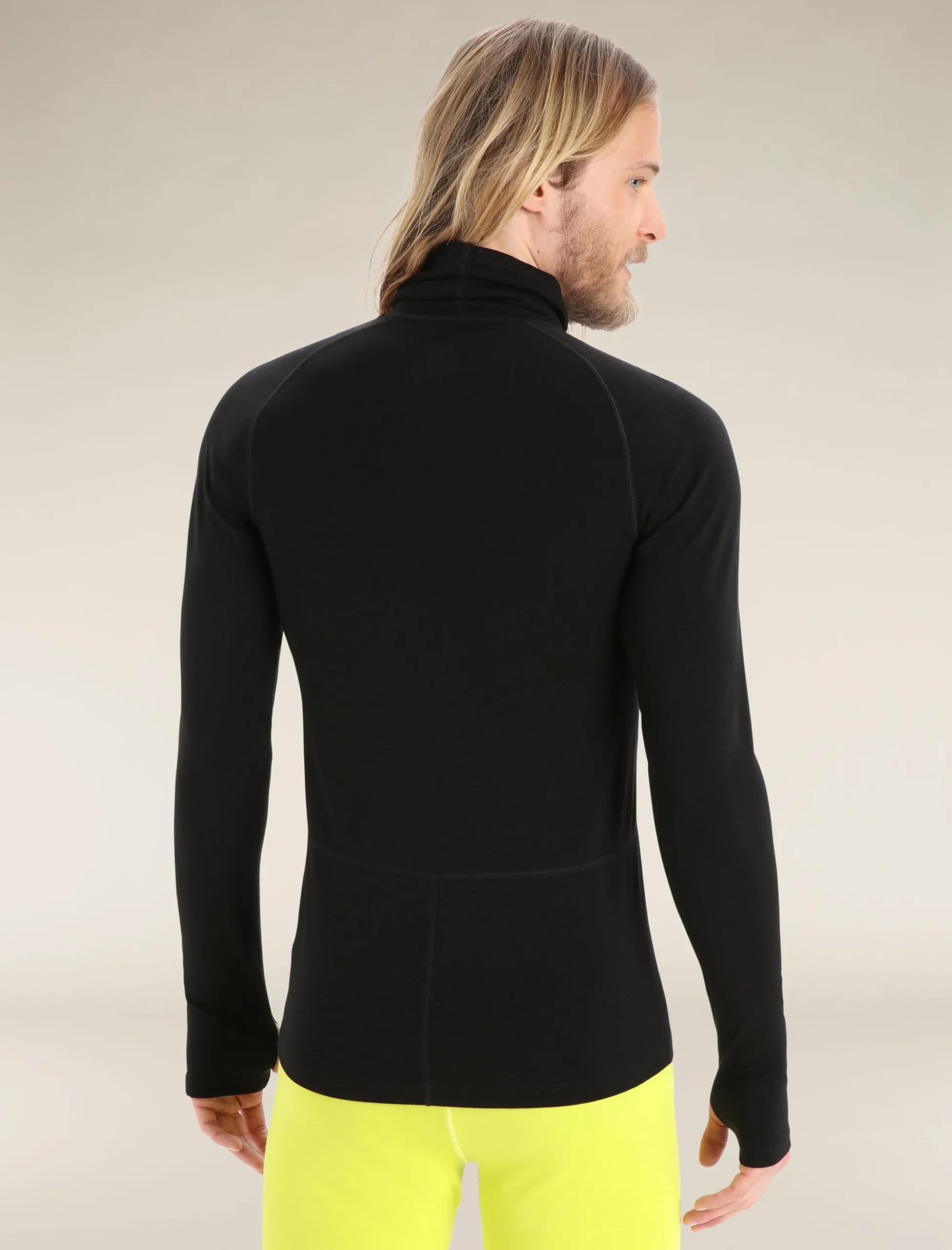 Sale Icebreaker 300 Merinofine™ Rollkragenpullover Herren Black