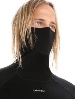 Sale Icebreaker 300 Merinofine™ Rollkragenpullover Herren Black