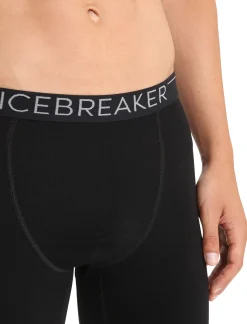 Best Sale Icebreaker 300 Merinofine™ Thermo-Leggings Herren Black