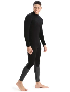 Discount Icebreaker 260 Tech Merino Rollkragenpullover Herren Black