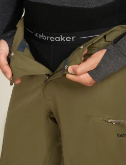 Outlet Icebreaker 260 Zoneknit™ Merino Leggings Herren Black/Jet Heather