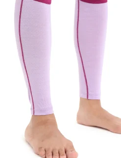 Clearance Icebreaker 125 Zoneknit™ Merino Leggings Damen Go Berry/Purple Gaze