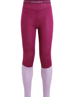 Clearance Icebreaker 125 Zoneknit™ Merino Leggings Damen Go Berry/Purple Gaze