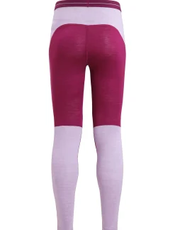 Clearance Icebreaker 125 Zoneknit™ Merino Leggings Damen Go Berry/Purple Gaze