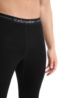Online Icebreaker 200 Zoneknit™ Merino Leggings Herren Black/Jet Heather