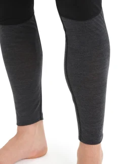 Store Icebreaker 125 Zoneknit™ Merino Leggings Herren Black/Jet Heather