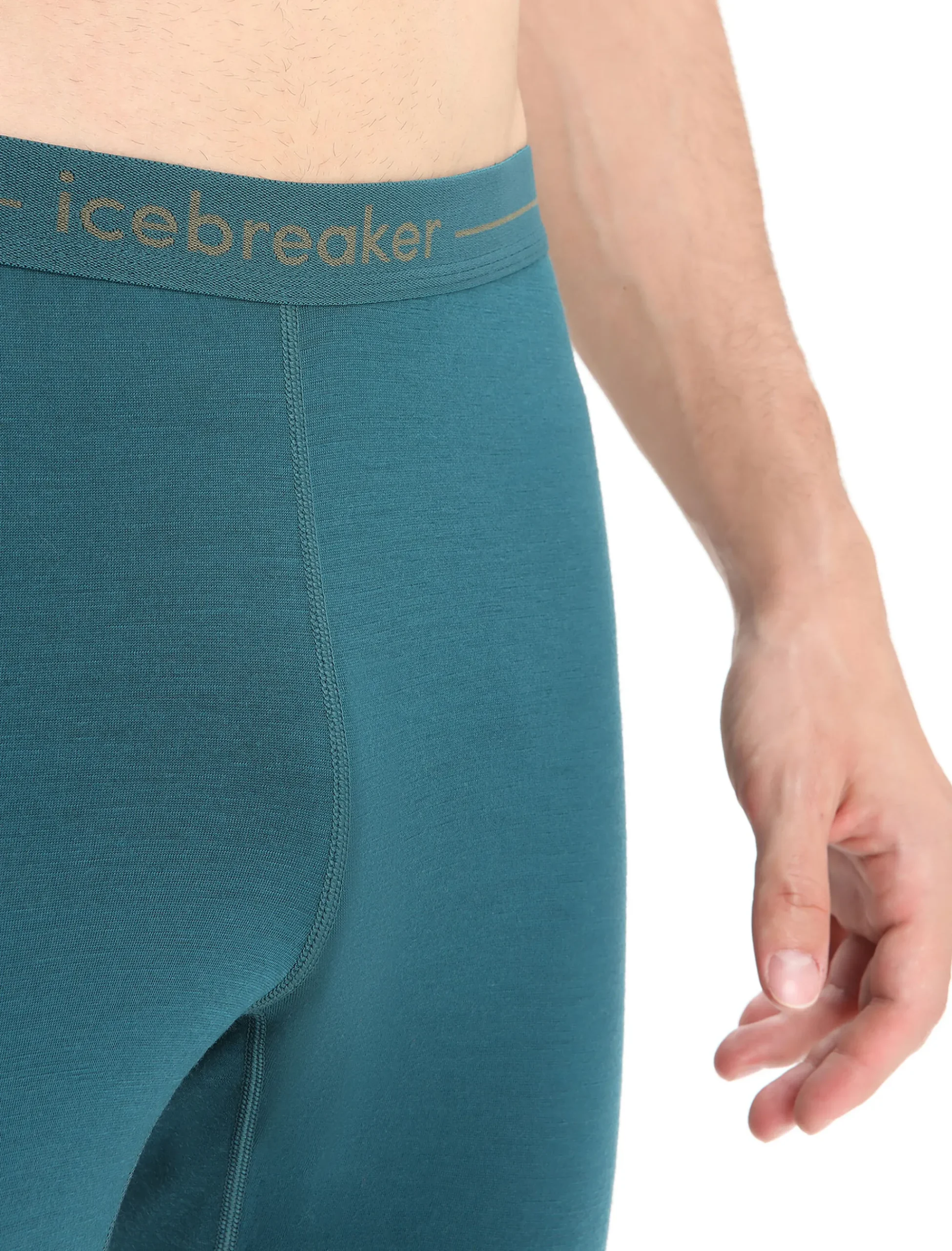 New Icebreaker 200 Zoneknit™ Merino Leggings Herren Green Glory/Loden