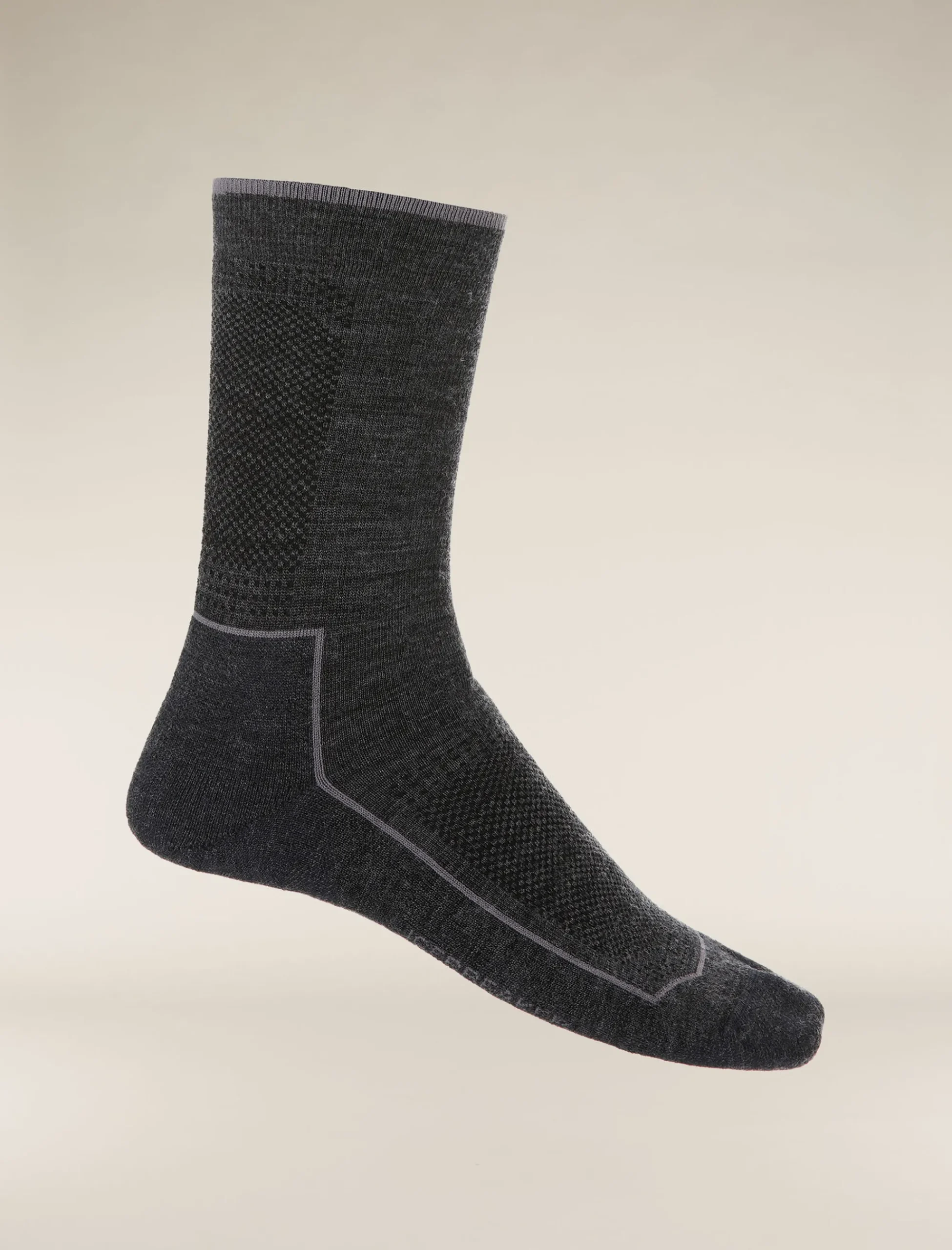 Cheap Icebreaker Cool-Lite™ Merino Hike Socken 3/4 Crew Damen Jet Heather/Monsoon