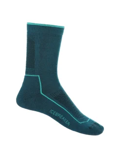 Hot Icebreaker Cool-Lite™ Merino Hike Socken 3/4 Crew Damen Green Glory/Fresh