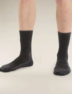 Cheap Icebreaker Cool-Lite™ Merino Hike Socken 3/4 Crew Herren Jet Heather/Monsoon