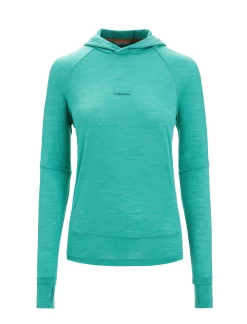 Online Icebreaker Cool-Lite™ Merino Hoodie Damen Fresh