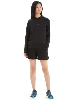 Sale Icebreaker Cool-Lite™ Merino Hoodie Damen Black