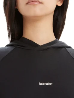 Sale Icebreaker Cool-Lite™ Merino Hoodie Damen Black
