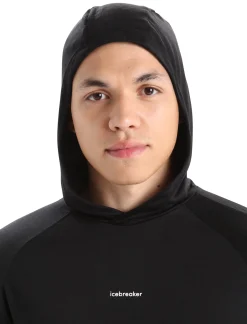 Best Icebreaker Cool-Lite™ Merino Hoodie Herren Black