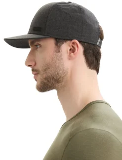 Best Sale Icebreaker Cool-Lite™ Merino Patch Mutze Unisex Jet Heather