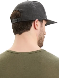 Best Sale Icebreaker Cool-Lite™ Merino Patch Mutze Unisex Jet Heather