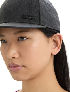 Best Sale Icebreaker Cool-Lite™ Merino Patch Mutze Unisex Jet Heather