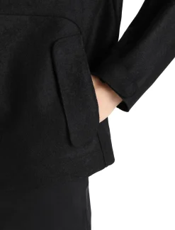 Store Icebreaker Gefilzte Merino Kapuzenjacke Herren Black