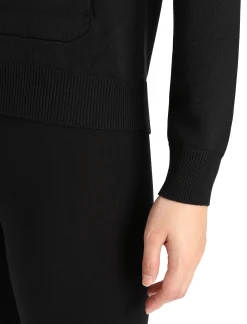 Shop Icebreaker City Label Zoneknit™ Merino Insulated Knit Bomberjacke Damen Black