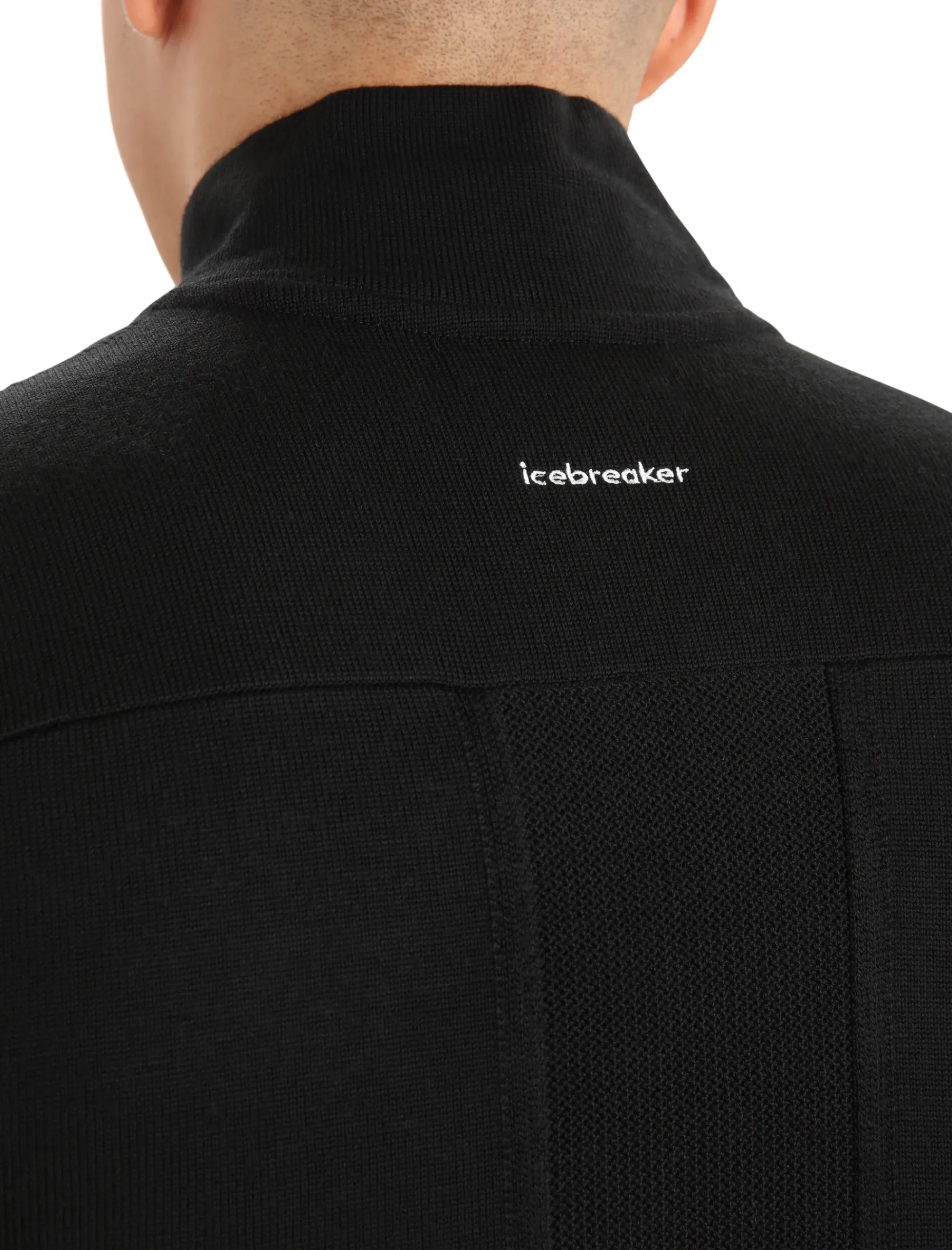 Sale Icebreaker Isolierte Zoneknit™ Merino Weste Herren Black