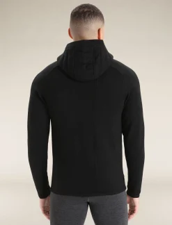 Shop Icebreaker Isolierter Zoneknit™ Merino Zip-Hoodie Herren Black