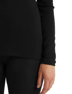 Discount Icebreaker Merino 175 Everyday Half Zip Langarmshirt Damen Black