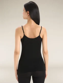 Outlet Icebreaker Merino 175 Everyday Thermo-Cami Damen Black