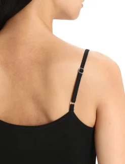 Outlet Icebreaker Merino 175 Everyday Thermo-Cami Damen Black
