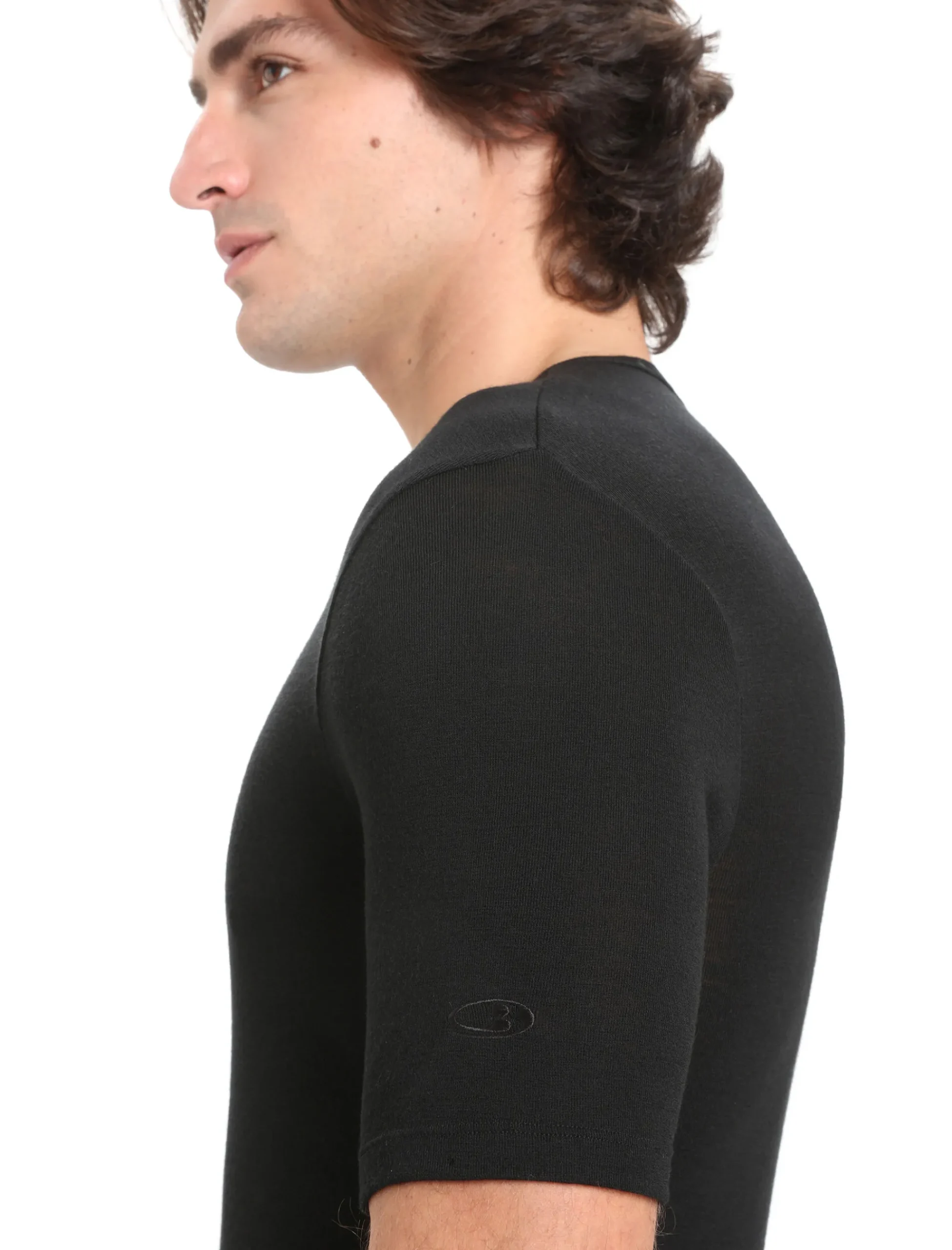Flash Sale Icebreaker Merino 175 Everyday Thermo-Kurzarmshirt Mit Rundhalsausschnitt Herren Black