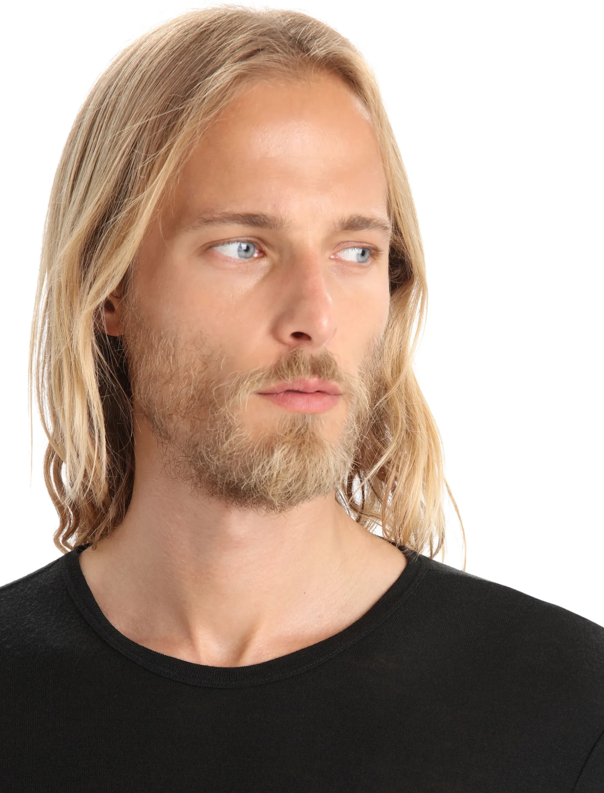 Hot Icebreaker Merino 175 Everyday Thermo-Langarmshirt Mit Rundhalsausschnitt Herren Black