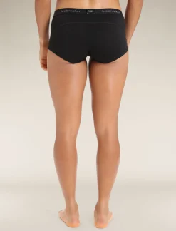 Best Sale Icebreaker Merino 200 Oasis Thermo-Boy-Shorts Damen Black