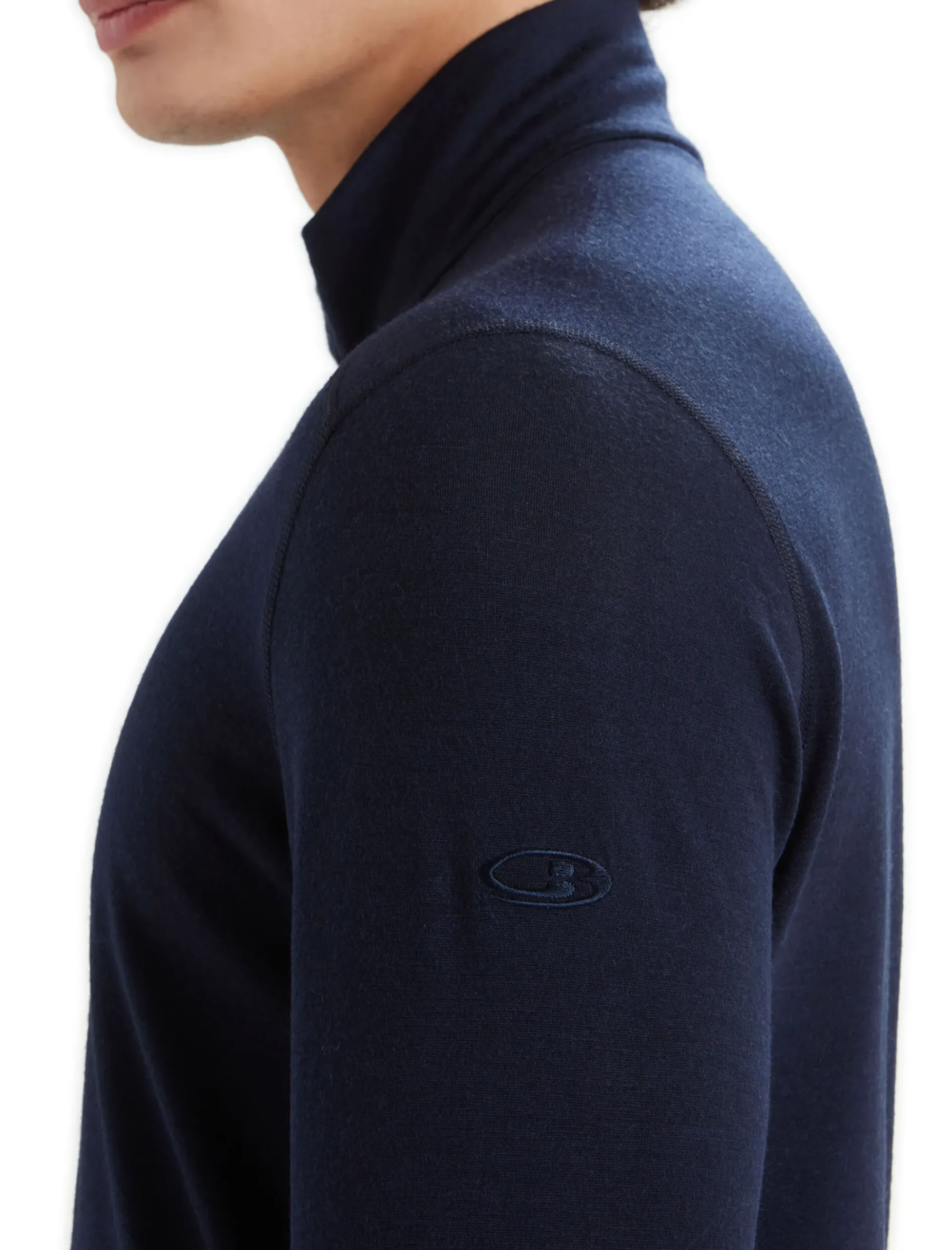 Shop Icebreaker Merino 200 Oasis Thermo-Langarmshirt Mit Halblangem Reisverschluss Herren Midnight Navy