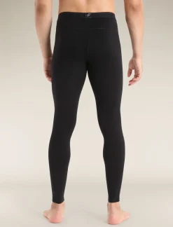 Clearance Icebreaker Merino 200 Oasis Thermo-Leggings Mit Eingriff Herren Black