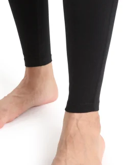 Clearance Icebreaker Merino 200 Oasis Thermo-Leggings Mit Eingriff Herren Black