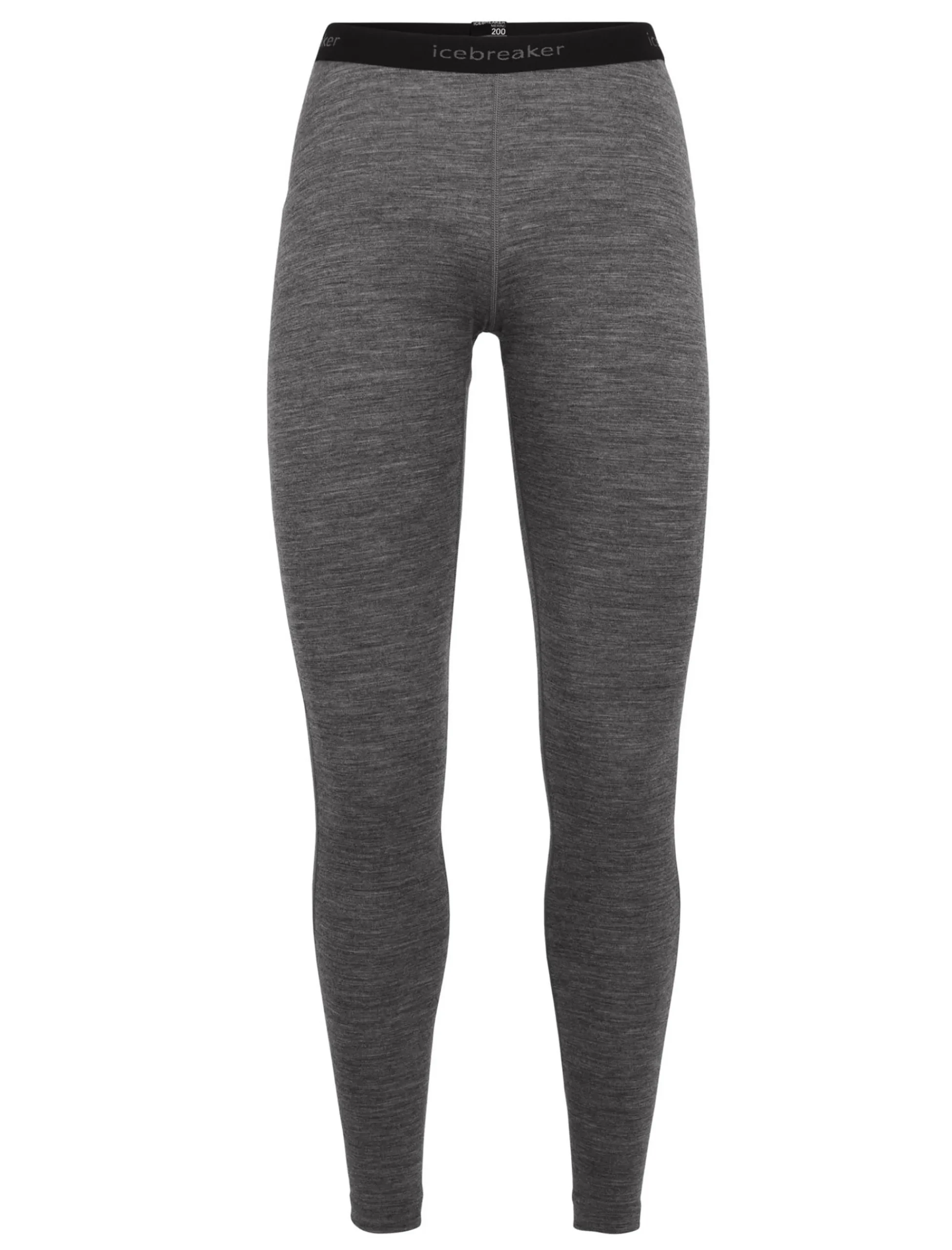 Shop Icebreaker Merino 200 Oasis Thermo-Leggings Damen Gritstone Heather