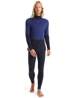 Store Icebreaker Merino 200 Sonebula Leggings Herren Midnight Navy/Snow