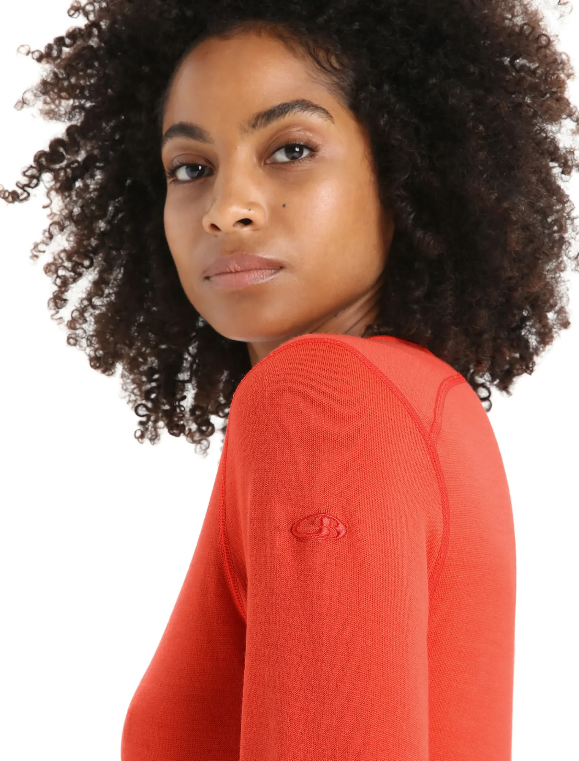 Flash Sale Icebreaker Merino 260 Tech Thermo-Langarmshirt Mit Rundhalsausschnitt Damen Vibrant Earth