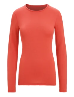 Flash Sale Icebreaker Merino 260 Tech Thermo-Langarmshirt Mit Rundhalsausschnitt Damen Vibrant Earth