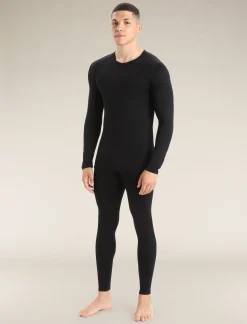 Flash Sale Icebreaker Merino 260 Tech Thermo-Leggings Mit Eingriff Herren Black