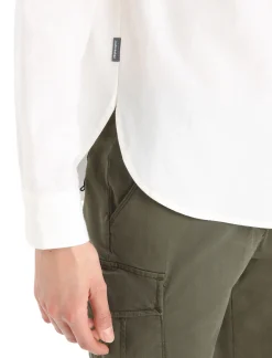 Sale Icebreaker Merino Berlin Langarmhemd Damen Snow