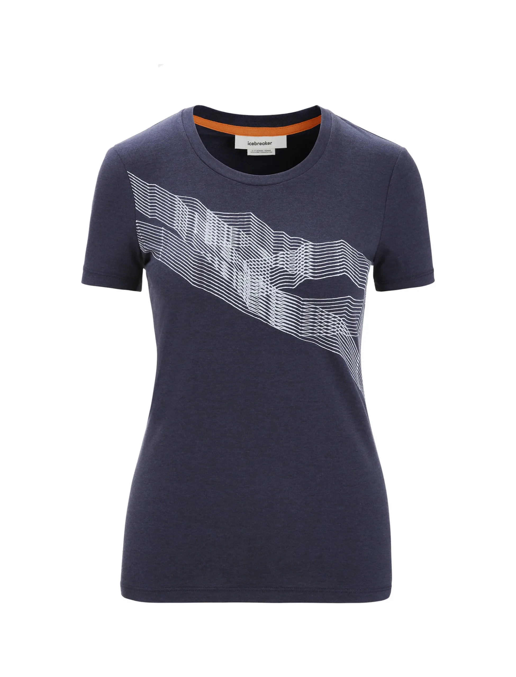 Discount Icebreaker Merino Central Classic T-Shirt St Anton Damen Midnight Navy