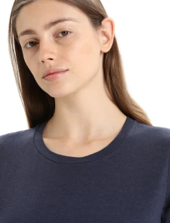 Shop Icebreaker Merino Central Classic T-Shirt Damen Midnight Navy