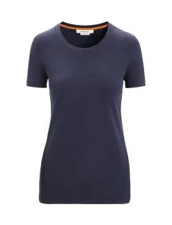Shop Icebreaker Merino Central Classic T-Shirt Damen Midnight Navy
