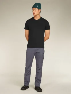 Cheap Icebreaker Merino Central Classic T-Shirt Herren Black