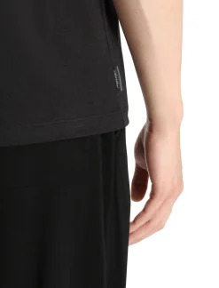 Cheap Icebreaker Merino Central Classic T-Shirt Herren Black