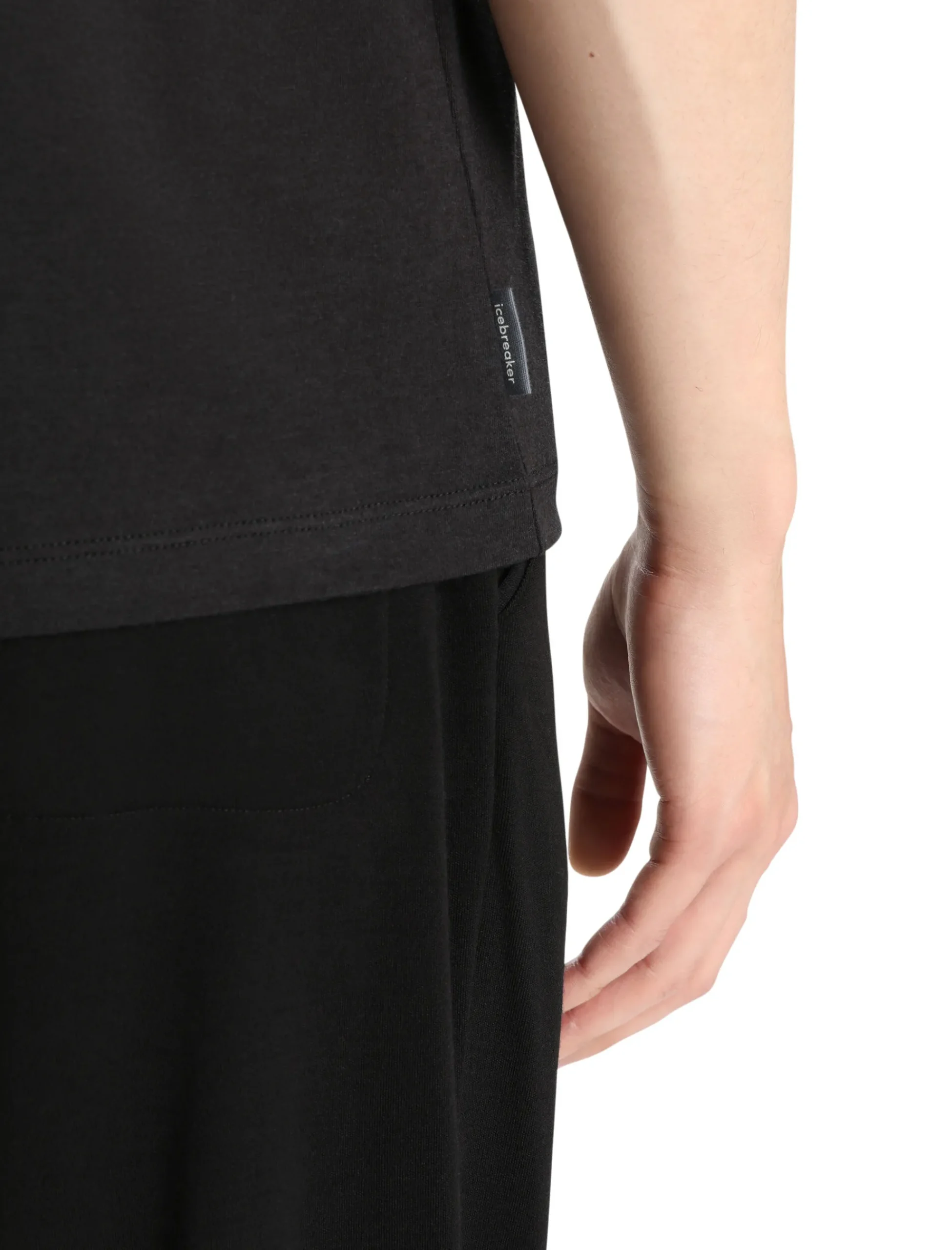 Cheap Icebreaker Merino Central Classic T-Shirt Herren Black